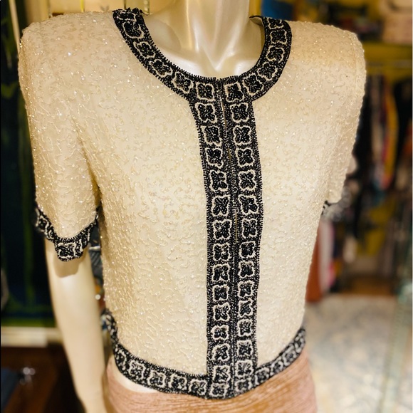 Laurence Kazar Vintage Top - Picture 12 of 14